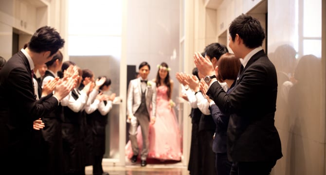 実際の披露宴の雰囲気♪体験